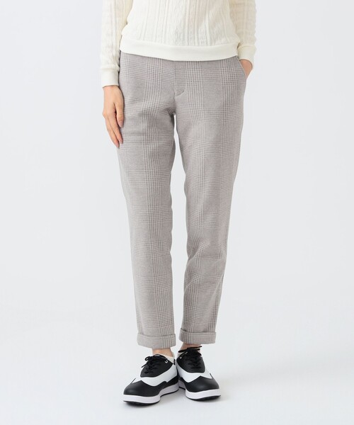 PURPLE LABEL / W裾 ロングパンツ