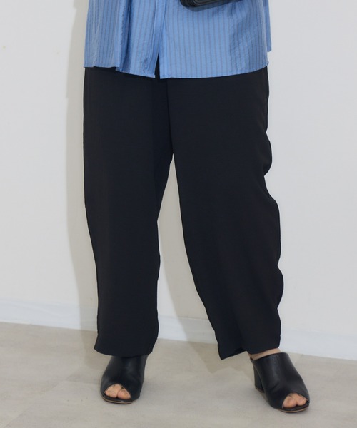 KATHARINE ROSS（キャサリンロス）の「【PILLINI/ピリーニ】バレルイージーパンツ（その他パンツ・レディース・チャコールグレー/ブラック/ベージュ・MEDIUM）」の2枚目の写真