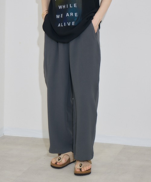 KATHARINE ROSS（キャサリンロス）の「【PILLINI/ピリーニ】バレルイージーパンツ（その他パンツ・レディース・チャコールグレー/ブラック/ベージュ・MEDIUM）」の5枚目の写真