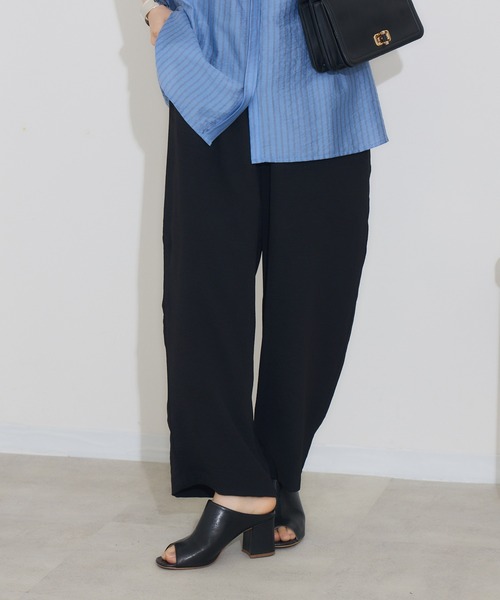 KATHARINE ROSS（キャサリンロス）の「【PILLINI/ピリーニ】バレルイージーパンツ（その他パンツ・レディース・チャコールグレー/ブラック/ベージュ・MEDIUM）」の20枚目の写真