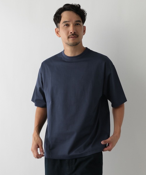 FOUND GOOD(ファウンドグッド)の「ポリエステルテンジクT(Tシャツ/カットソー・メンズ・ブルー系/ネイビー/ホワイト系1/グレー系・L/M/XL)」の4枚目の写真