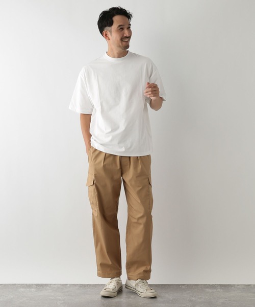 FOUND GOOD(ファウンドグッド)の「ポリエステルテンジクT(Tシャツ/カットソー・メンズ・ブルー系/ネイビー/ホワイト系1/グレー系・L/M/XL)」の5枚目の写真