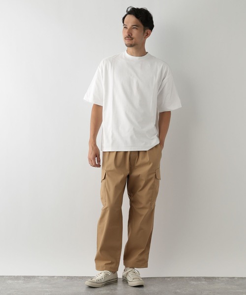 FOUND GOOD(ファウンドグッド)の「ポリエステルテンジクT(Tシャツ/カットソー・メンズ・ブルー系/ネイビー/ホワイト系1/グレー系・L/M/XL)」の6枚目の写真