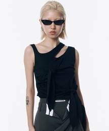 JOSE MOON | CUTTING RIBBON TOPS/カッティングリボントップス(Tシャツ/カットソー)