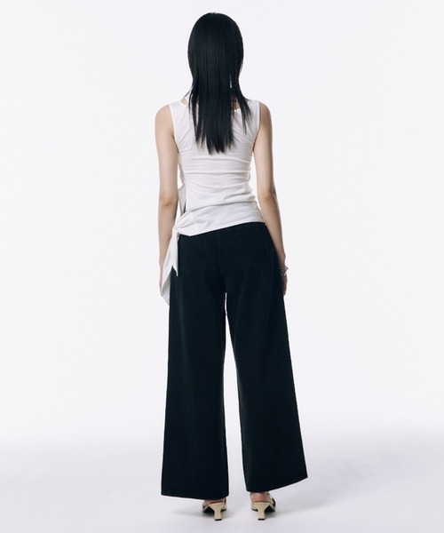 トップス Tina ribbon tops ANDMARY】Tina ribbon tops