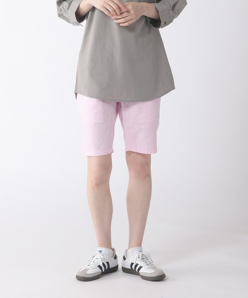 Relation(リレーション)の「リネンショートパンツ(その他パンツ・メンズ・ベージュ/カーキ/ピンク/ネイビー/サックスブルー/ブラック/ホワイト/グレー・LARGE/MEDIUM/XX-LARGE/X-LARGE/SMALL)」の8枚目の写真