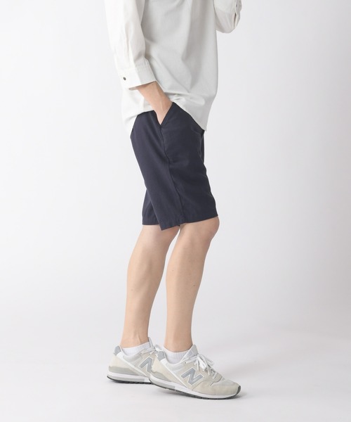 Relation(リレーション)の「リネンショートパンツ(その他パンツ・メンズ・ベージュ/カーキ/ピンク/ネイビー/サックスブルー/ブラック/ホワイト/グレー・LARGE/MEDIUM/XX-LARGE/X-LARGE/SMALL)」の21枚目の写真