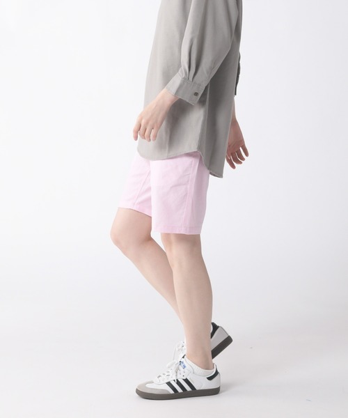 Relation(リレーション)の「リネンショートパンツ(その他パンツ・メンズ・ベージュ/カーキ/ピンク/ネイビー/サックスブルー/ブラック/ホワイト/グレー・LARGE/MEDIUM/XX-LARGE/X-LARGE/SMALL)」の9枚目の写真