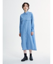 Barbour（バブアー）の「デニム シャツワンピース"Japan Exclusive"（ワンピース）」