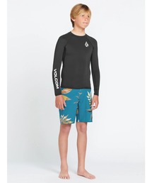 送料込 新品 VOLCOM ボルコム ラッシュガード サーフパンツ サイズM サイズ30 Brand Logo LS Surf Tee MACAW MOD 20 送料無料 SALE VOLCOM ボルコム サーフショーツ メンズ ブルー VOLCOM Mod