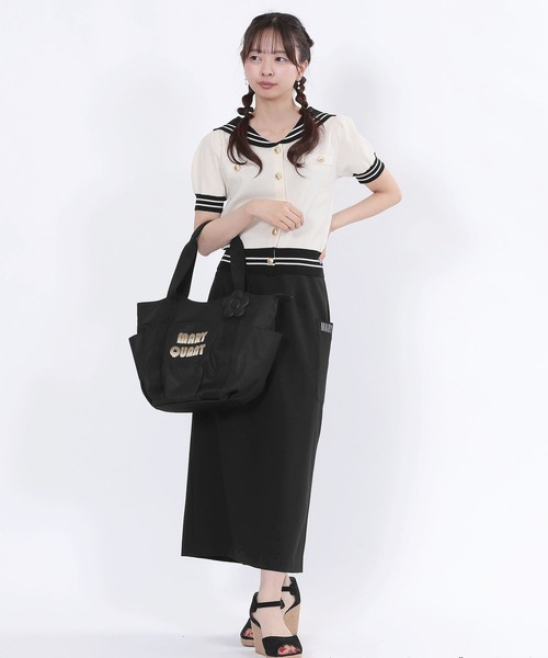 グラデーションロゴ刺繍 トート（トートバッグ）｜MARY QUANT