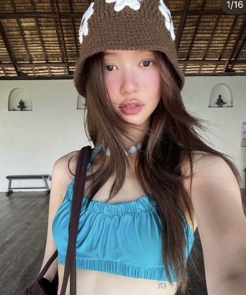 UP START(アップスタート)の「【LAMPOON】ニットハット(ハット・レディース・ブラック/ブラウン/ホワイト・FREE)」の6枚目の写真