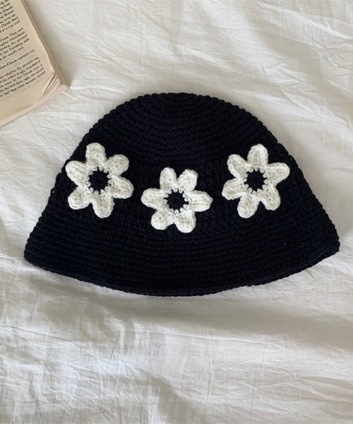 UP START(アップスタート)の「【LAMPOON】ニットハット(ハット・レディース・ブラック/ブラウン/ホワイト・FREE)」の13枚目の写真