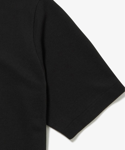 LACOSTE(ラコステ)の「L.12.12アレンジ ガゼット付き鹿の子地 半袖Tシャツ(Tシャツ/カットソー・メンズ・ブラック/レッド系その他/オフホワイト/チャコールグレー/ブラウン系その他/ダークアッシュ・5/3/4/2)」の11枚目の写真