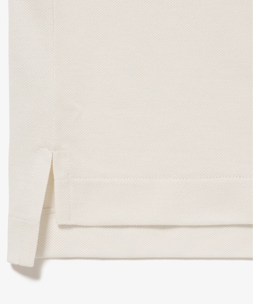 LACOSTE(ラコステ)の「L.12.12アレンジ ガゼット付き鹿の子地 半袖Tシャツ(Tシャツ/カットソー・メンズ・ブラック/レッド系その他/オフホワイト/チャコールグレー/ブラウン系その他/ダークアッシュ・5/3/4/2)」の15枚目の写真