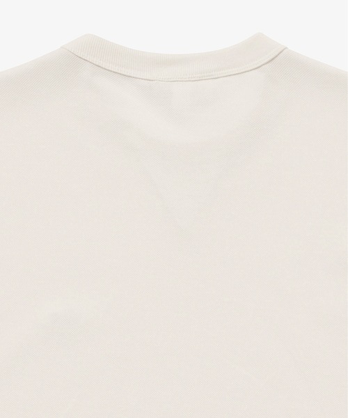 LACOSTE(ラコステ)の「L.12.12アレンジ ガゼット付き鹿の子地 半袖Tシャツ(Tシャツ/カットソー・メンズ・ブラック/レッド系その他/オフホワイト/チャコールグレー/ブラウン系その他/ダークアッシュ・5/3/4/2)」の12枚目の写真