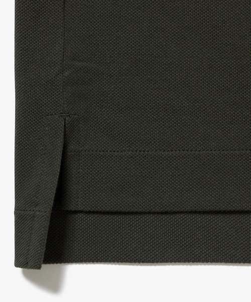 LACOSTE(ラコステ)の「L.12.12アレンジ ガゼット付き鹿の子地 半袖Tシャツ(Tシャツ/カットソー・メンズ・ブラック/レッド系その他/オフホワイト/チャコールグレー/ブラウン系その他/ダークアッシュ・5/3/4/2)」の21枚目の写真