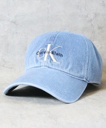Calvin Klein（カルバン・クライン）の「CALVIN KLEINデニムベースボールキャップ（キャップ）」