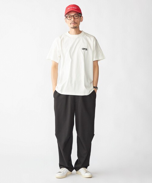 SHIPS（シップス）の「【WEB限定】SHIPS: SHIPS Co. デザイン プリント Tシャツ（Tシャツ/カットソー・メンズ・ホワイト/ベージュ/ネイビー/ロイヤルブルー・SMALL/MEDIUM/LARGE/X-LARGE）」の5枚目の写真