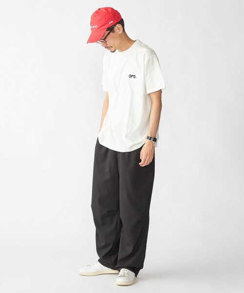 SHIPS（シップス）の「【WEB限定】SHIPS: SHIPS Co. デザイン プリント Tシャツ（Tシャツ/カットソー・メンズ・ホワイト/ベージュ/ネイビー/ロイヤルブルー・SMALL/MEDIUM/LARGE/X-LARGE）」の7枚目の写真