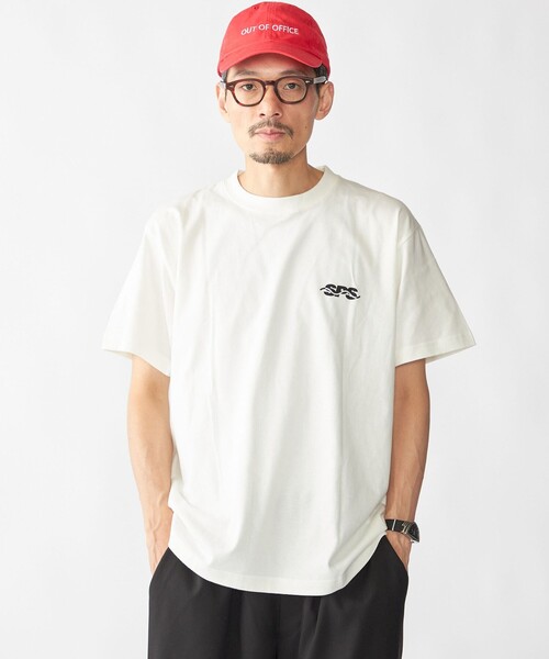 SHIPS（シップス）の「【WEB限定】SHIPS: SHIPS Co. デザイン プリント Tシャツ（Tシャツ/カットソー・メンズ・ホワイト/ベージュ/ネイビー/ロイヤルブルー・SMALL/MEDIUM/LARGE/X-LARGE）」の13枚目の写真