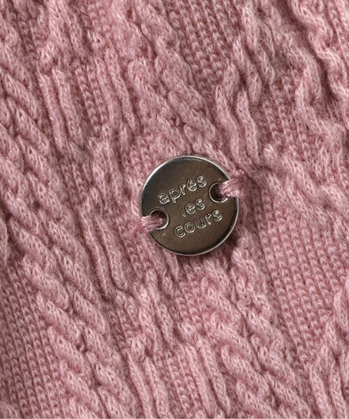 apres les cours（アプレレクール）の「ケーブルレギンス（レギンス/スパッツ・キッズ・アイボリー/ピンク/チャコール・80/90/100/110/120/130）」の17枚目の写真