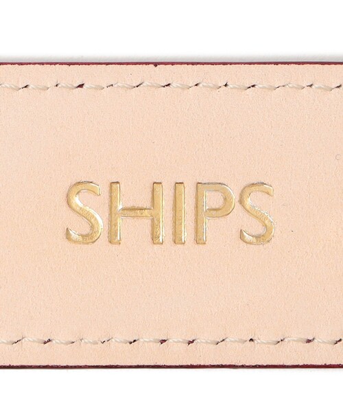 SHIPS(シップス)の「イタリアン レザー ゴールド バックル ベルト(ベルト・レディース・ワイン/ブラック・ONE SIZE)」の15枚目の写真