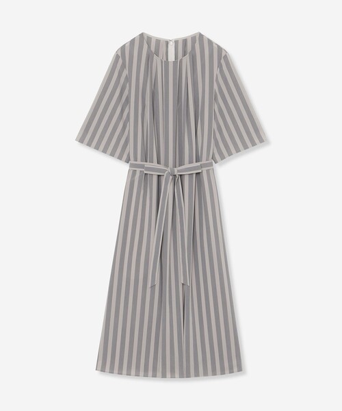 MACKINTOSH LONDON（マッキントッシュ ロンドン）の「コットンキュプラストレッチワンピース（ワンピース・レディース・パープル系その他4/グレー系その他2・40/38）」の2枚目の写真