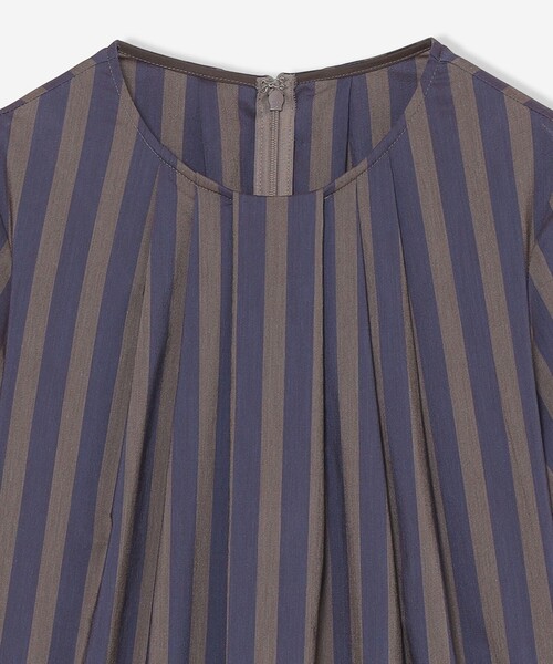 MACKINTOSH LONDON（マッキントッシュ ロンドン）の「コットンキュプラストレッチワンピース（ワンピース・レディース・パープル系その他4/グレー系その他2・40/38）」の8枚目の写真