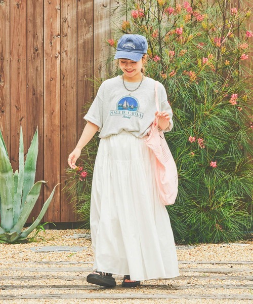 studio CLIP(スタディオクリップ)の「【CLIP BY STAFF】スーベニアロゴTシャツ(Tシャツ/カットソー・レディース・その他8/その他9/ブルー/その他7/チャコール/ベージュ・FREE)」の11枚目の写真