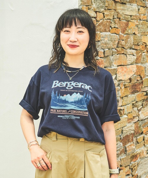 studio CLIP(スタディオクリップ)の「【CLIP BY STAFF】スーベニアロゴTシャツ(Tシャツ/カットソー・レディース・その他8/その他9/ブルー/その他7/チャコール/ベージュ・FREE)」の9枚目の写真