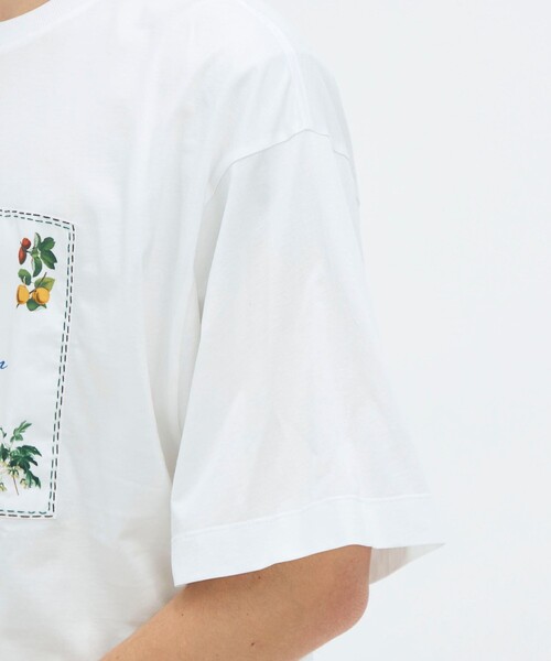 caban（キャバン）の「CABaN スビンコットン GREEN SHOWERプリントTシャツ（Tシャツ/カットソー・メンズ・ブラック系その他/ホワイト系その他・L/M/S）」の13枚目の写真