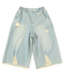 algy | グランジワイドハーフパンツ(デニムパンツ)