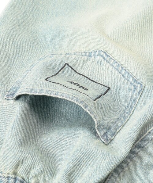 algy（アルジー）の「グランジワイドハーフパンツ（デニムパンツ・キッズ・ブラック/サックスブルー・SMALL/MEDIUM/X-SMALL/XX-SMALL）」の11枚目の写真