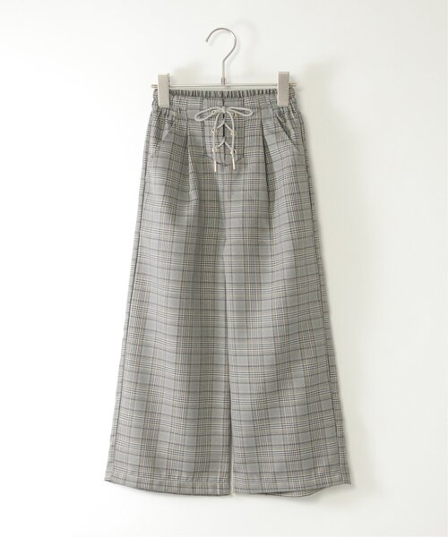 ikka(イッカ)の「レースアップワイドパンツ(120~160cm)(その他パンツ・キッズ・ブラック/スモークグレー/ブルー/ライム・120/130/140/150/160)」の16枚目の写真