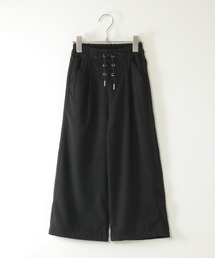 ikka | レースアップワイドパンツ（120~160cm）(その他パンツ)