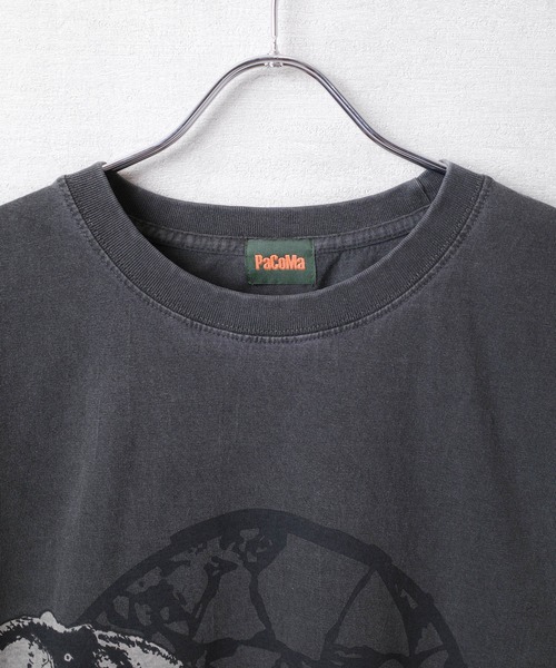 INNOCENT（イノセント）の「【PaCoMa/パコマ】Tyranno saurus TEE (ADULT) ティラノサウルス Tシャツ 大人用（Tシャツ/カットソー・メンズ・スミクロ/サックスブルー/オフホワイト/ライトグレー・MEDIUM/LARGE/X-LARGE）」の6枚目の写真