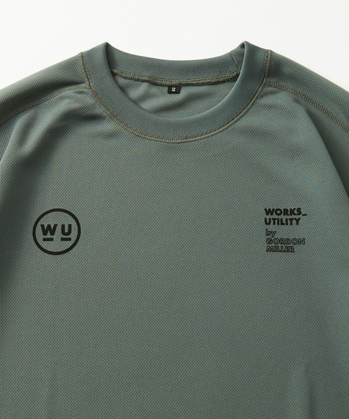 GORDON MILLER（ゴードンミラー）の「GORDON MILLER WORKS_UTILITY  ドライ S/S Tシャツ（Tシャツ/カットソー・メンズ・モスグリーン/グレイッシュベージュ・1/2/0）」の16枚目の写真