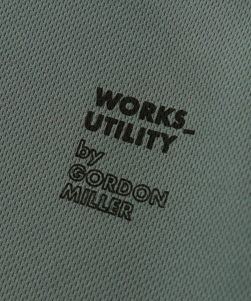 GORDON MILLER（ゴードンミラー）の「GORDON MILLER WORKS_UTILITY  ドライ S/S Tシャツ（Tシャツ/カットソー・メンズ・モスグリーン/グレイッシュベージュ・1/2/0）」の17枚目の写真