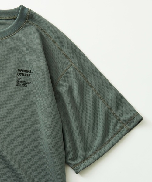GORDON MILLER（ゴードンミラー）の「GORDON MILLER WORKS_UTILITY  ドライ S/S Tシャツ（Tシャツ/カットソー・メンズ・モスグリーン/グレイッシュベージュ・1/2/0）」の21枚目の写真