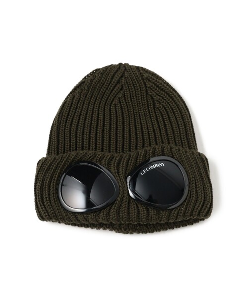 C.P. COMPANY（シーピーカンパニー）の「C.P. Company / ACC KNIT CAP IN EF WOOL（ニットキャップ/ビーニー・メンズ・グリーン/ブラック系その他4/ネイビー/ミント/ライトブルー・ONE SIZE）」の3枚目の写真
