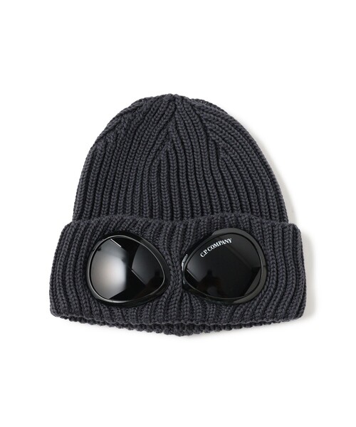 C.P. COMPANY（シーピーカンパニー）の「C.P. Company / ACC KNIT CAP IN EF WOOL（ニットキャップ/ビーニー・メンズ・グリーン/ブラック系その他4/ネイビー/ミント/ライトブルー・ONE SIZE）」の2枚目の写真