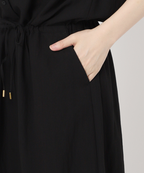 B.C STOCK(ベーセーストック)の「《追加》【WEB限定】手洗い可 / ジャンプスーツ(つなぎ/オールインワン・レディース・ブラック/ブラウン・FREE)」の8枚目の写真