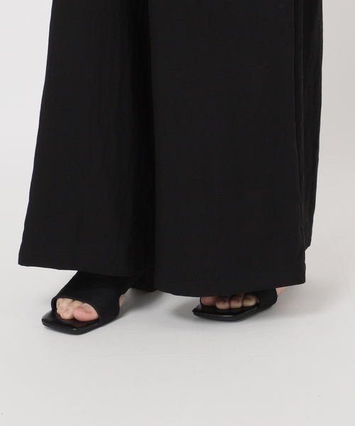 B.C STOCK(ベーセーストック)の「《追加》【WEB限定】手洗い可 / ジャンプスーツ(つなぎ/オールインワン・レディース・ブラック/ブラウン・FREE)」の9枚目の写真