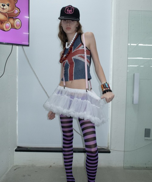 SCULPTOR（スカルプター）の「Teddy Sequin Mesh Cap（キャップ・レディース・ブラウン系その他/ブラック/カーキ・FREE）」の6枚目の写真