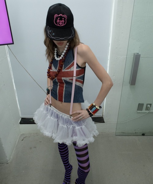 SCULPTOR（スカルプター）の「Teddy Sequin Mesh Cap（キャップ・レディース・ブラウン系その他/ブラック/カーキ・FREE）」の7枚目の写真