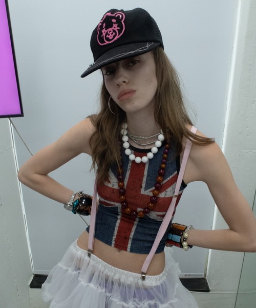 SCULPTOR（スカルプター）の「Teddy Sequin Mesh Cap（キャップ・レディース・ブラウン系その他/ブラック/カーキ・FREE）」の8枚目の写真