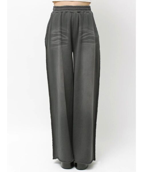 EMODA（エモダ）の「シェービングスウェットパンツ（スウェットパンツ・レディース・グレー/ライトグレー/ブラック・SMALL/MEDIUM）」の5枚目の写真