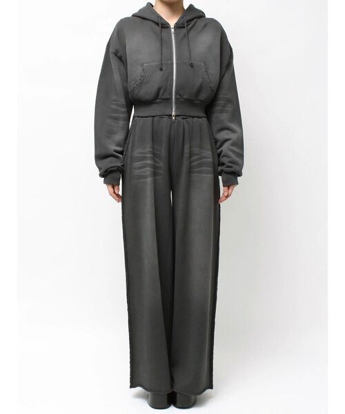 EMODA（エモダ）の「シェービングスウェットパンツ（スウェットパンツ・レディース・グレー/ライトグレー/ブラック・SMALL/MEDIUM）」の13枚目の写真