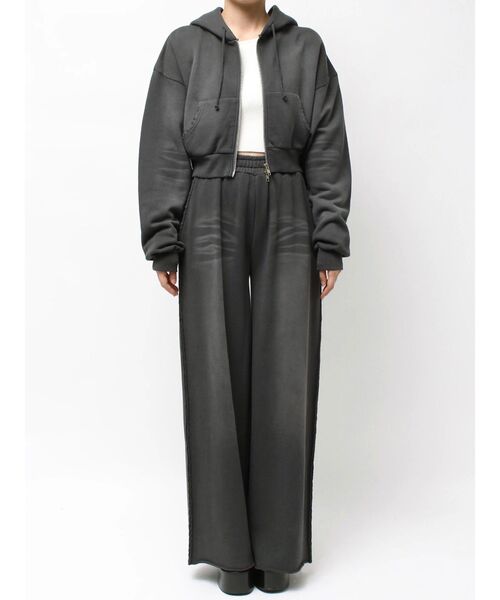 EMODA（エモダ）の「シェービングスウェットパンツ（スウェットパンツ・レディース・グレー/ライトグレー/ブラック・SMALL/MEDIUM）」の14枚目の写真